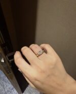 Stunning Marquise-Cut Bezel Ring | 18K Gold Lab Grown Diamond - 图片 2