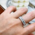 Emerald-Cut Lab-Grown Diamond Eternity Band